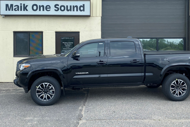 Toyota 2023 Tacoma with professional window tint in North Bay